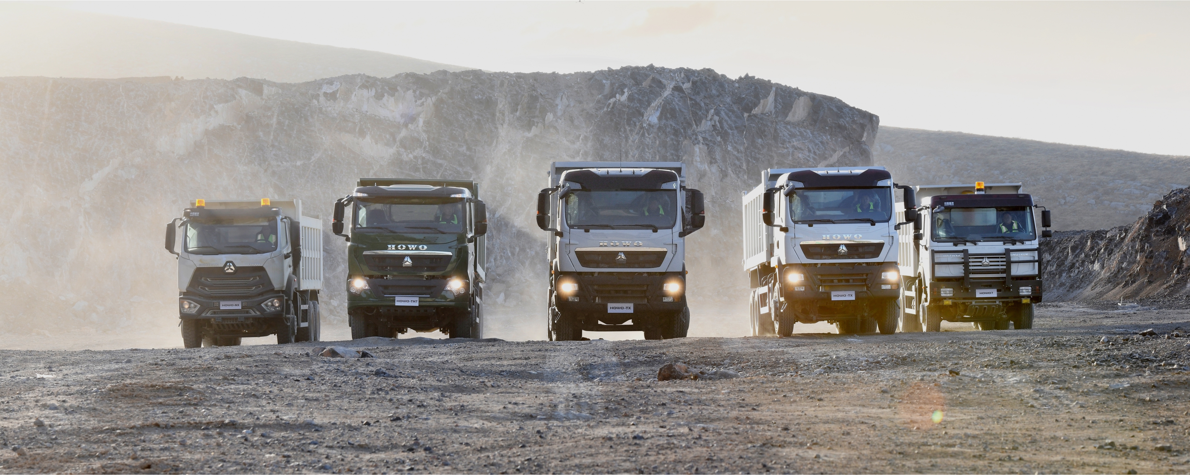 SINOTRUK truck operating in Africa