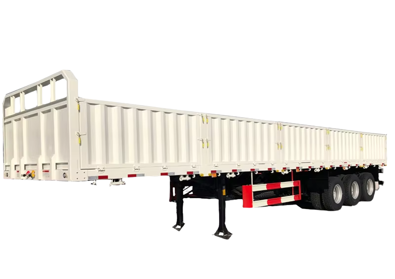 2 axle and 3 axle container and cargo semi-trailers